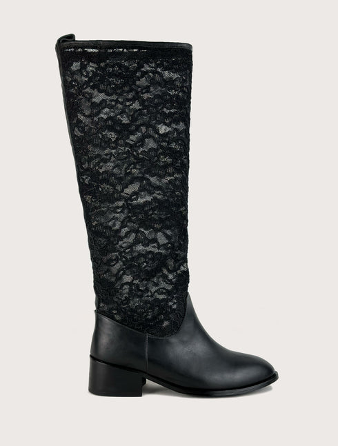 GOYA Dantel Detaylı Çizme 🖤